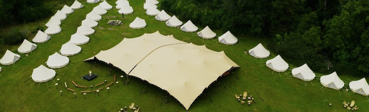 glamping_goteborg glamping med flertal tält i göteborg